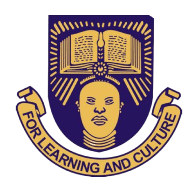 The Logo of Obafemi Awolowo University (OAU)